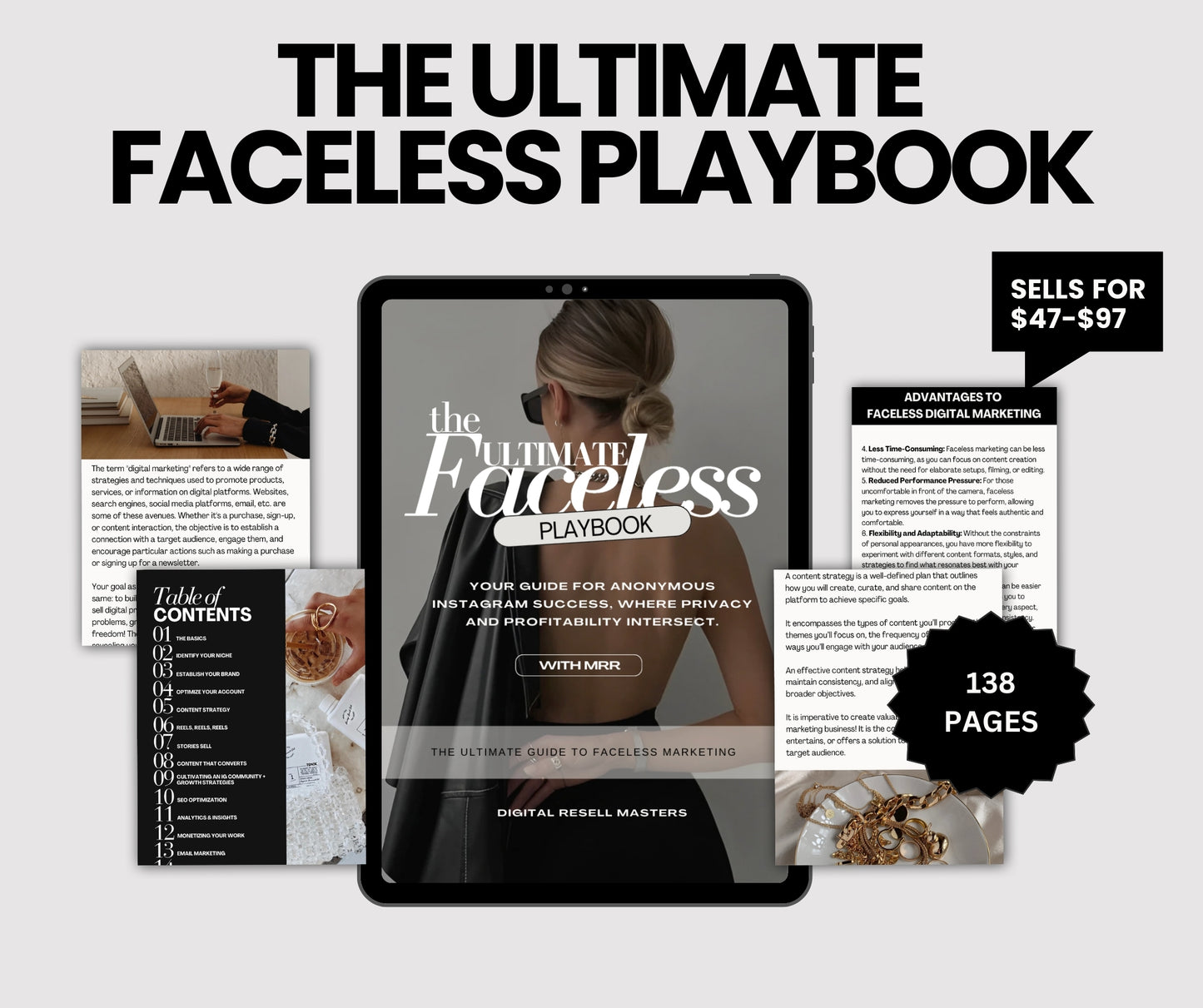 FACELESS DIGITAL MARKETING BUNDLE