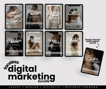FACELESS DIGITAL MARKETING BUNDLE