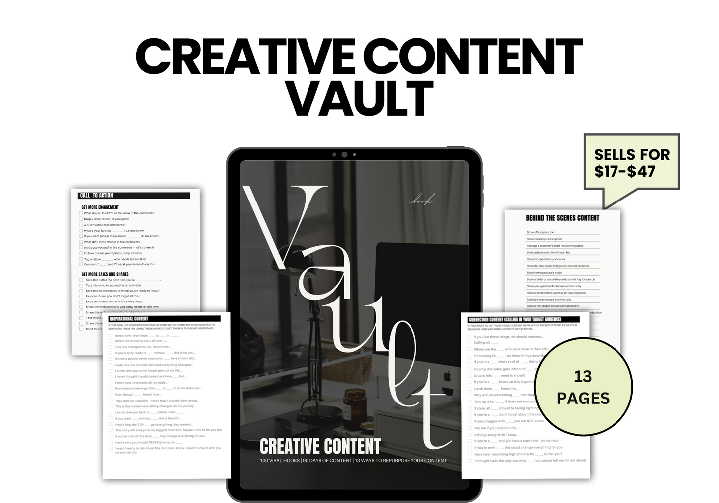 The Creative Content Vault